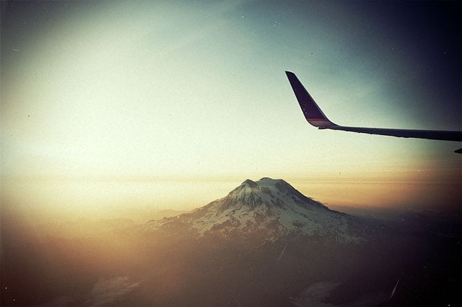 mt_rainier Window seat - Mt Rainier