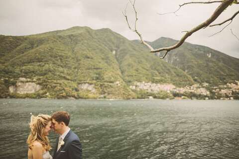 lake como wedding