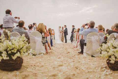 Thailand beach wedding