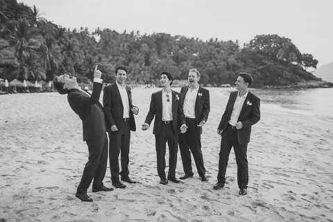 Thailand beach wedding