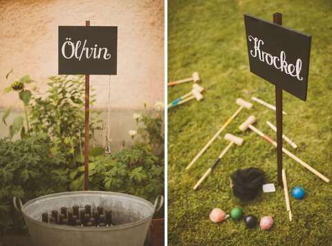 outdoor garden wedding