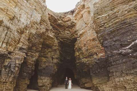 praia das catedrais wedding