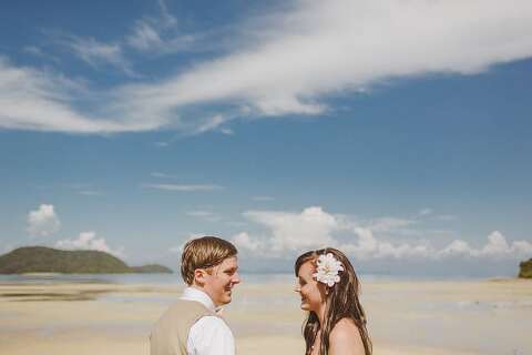 Thailand beach wedding