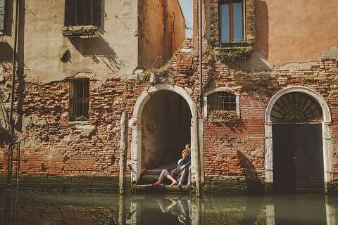 Venice engagement photographs