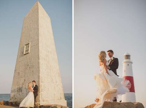 Portland bill wedding