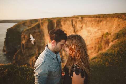 Cornwall Engagement Photography