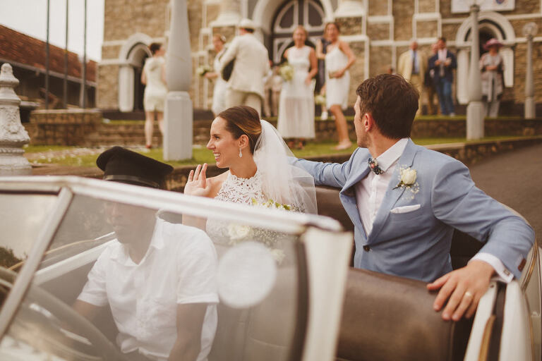 Galle Fort Classic Car wedding