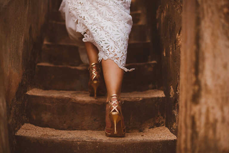 Sri Lanka bride wedding shoes