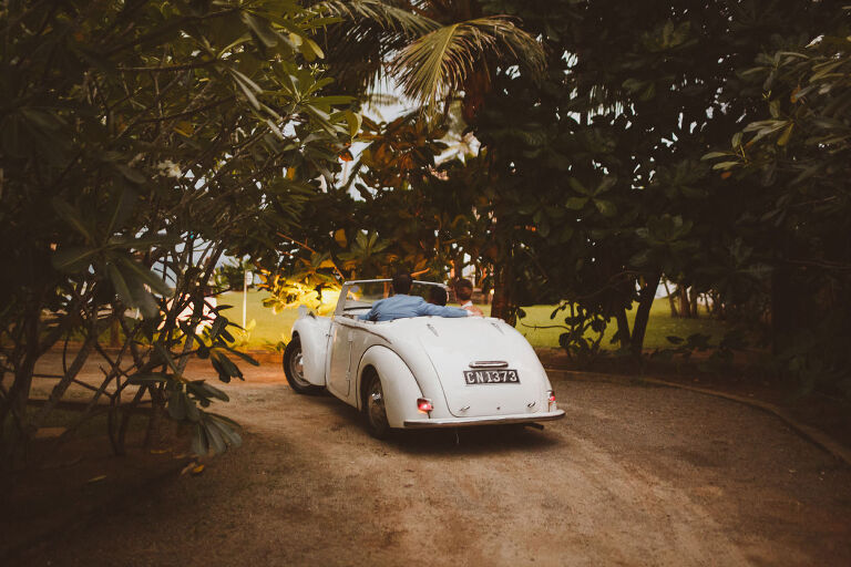 Sri Lanka classic wedding car