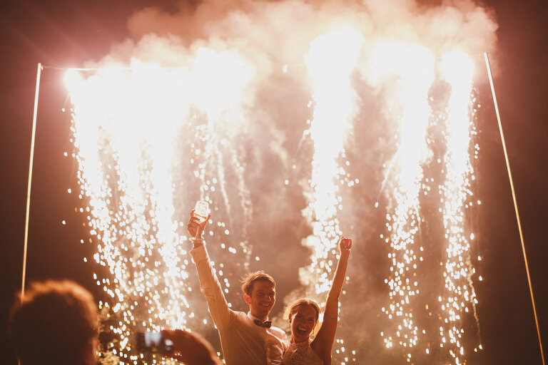 Galle fort wedding fireworks