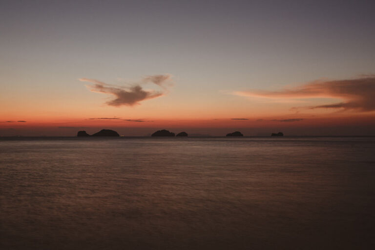 Conrad Koh Samui Wedding sunset view