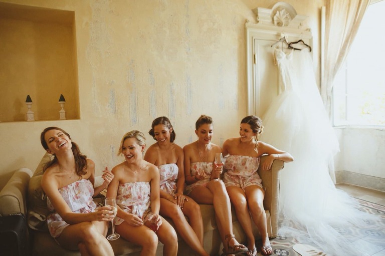 Italian bridesmaids